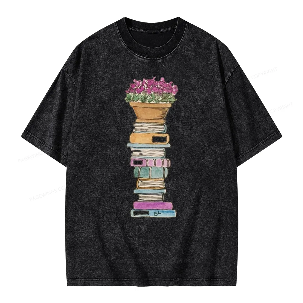 Pagewings Emotionally Attached To Fictional Characters Unisex Washed T