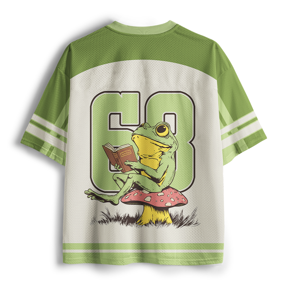 Pagewings I Was Simply Born To Dilly Dally Unisex Mesh Jersey