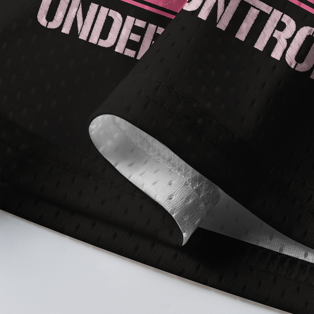 Pagewings Nothing Is Under Control Unisex Mesh Jersey