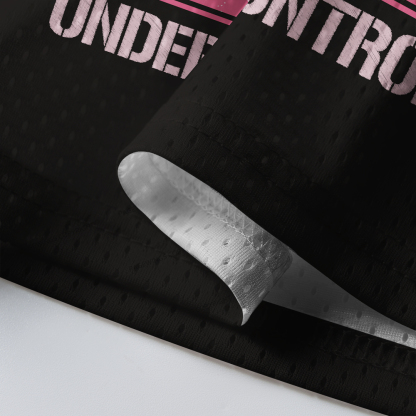 Pagewings Nothing Is Under Control Unisex Mesh Jersey