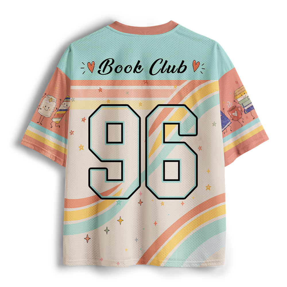 Pagewings Book Club Unisex Mesh Jersey