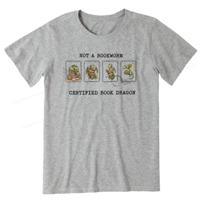 Pagewings Rainy Book Dragon15422 Bookish Unisex Classic T-shirt