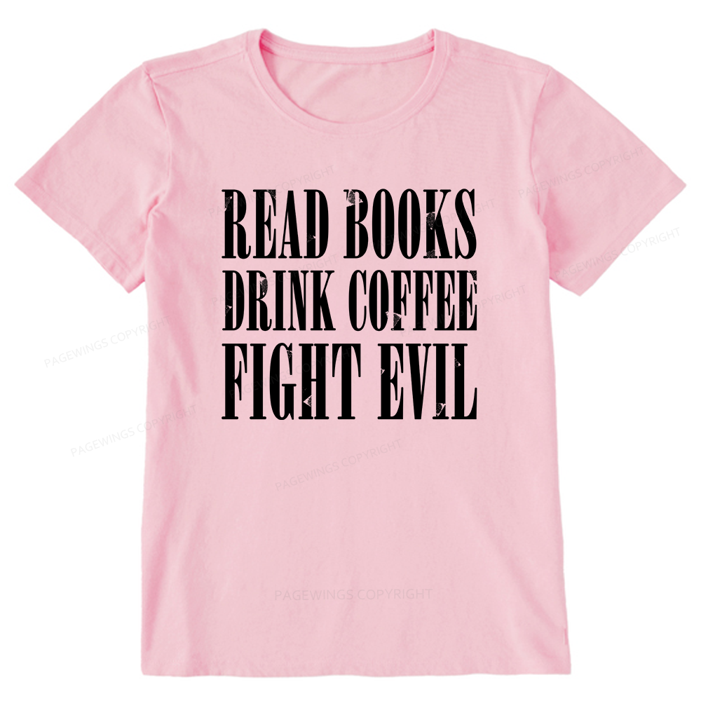 Pagewings Read Books Drink Coffee15851 Bookish Unisex Classic T-shirt