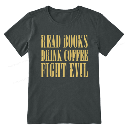 Pagewings Read Books Drink Coffee15851 Bookish Unisex Classic T-shirt