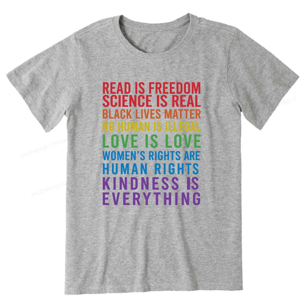 Pagewings Read Is Freedom15951 Bookish Unisex Classic T-shirt