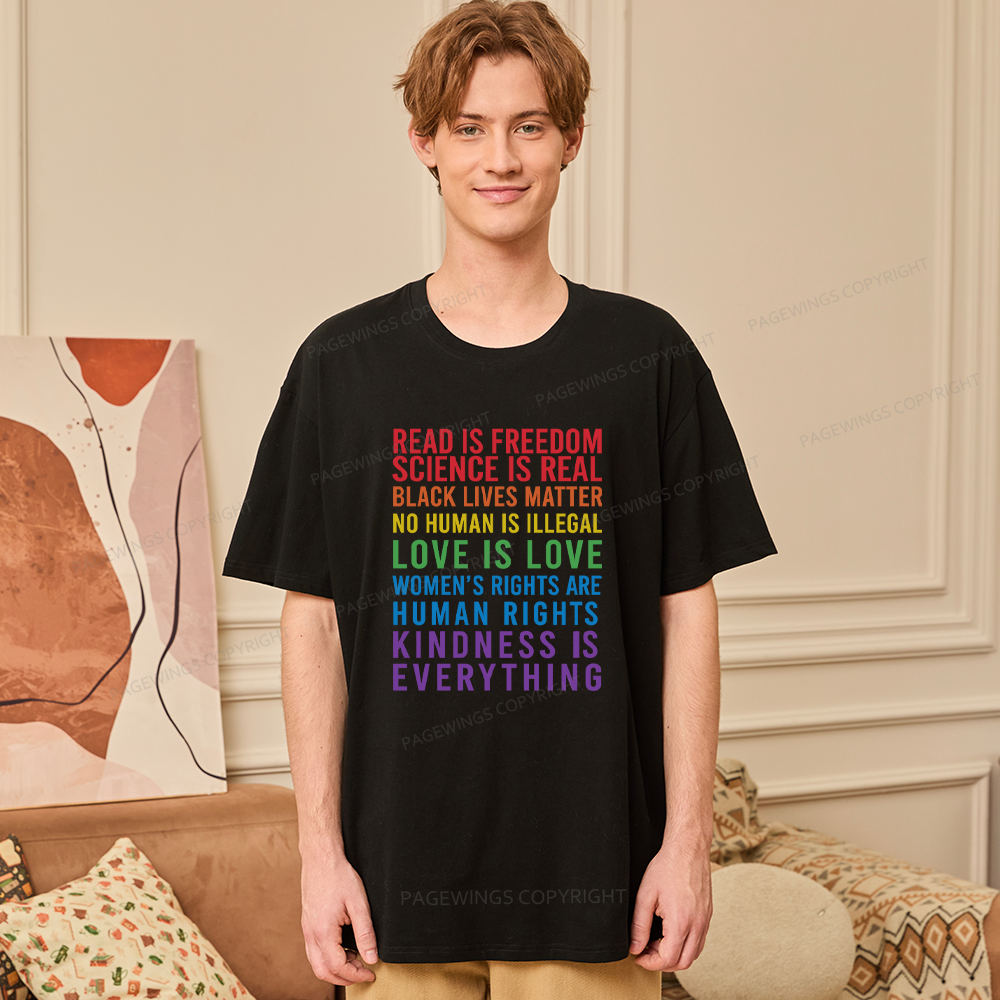 Pagewings Read Is Freedom15951 Bookish Unisex Classic T-shirt