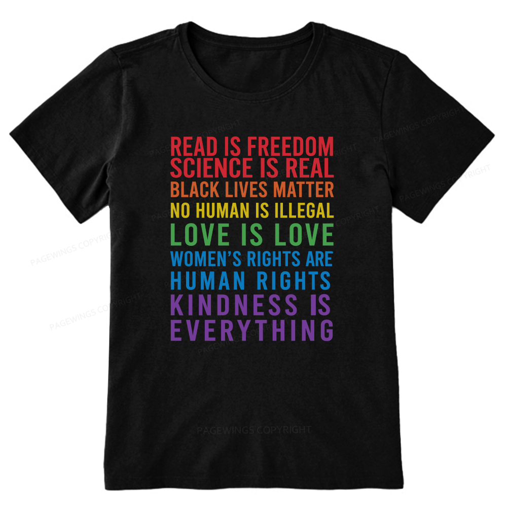 Pagewings Read Is Freedom15951 Bookish Unisex Classic T-shirt
