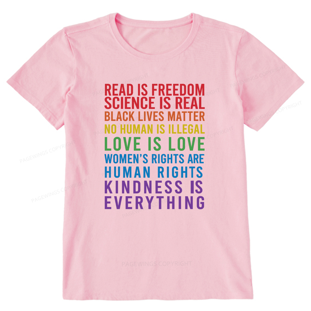 Pagewings Read Is Freedom15951 Bookish Unisex Classic T-shirt