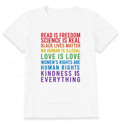 Pagewings Read Is Freedom15951 Bookish Unisex Classic T-shirt