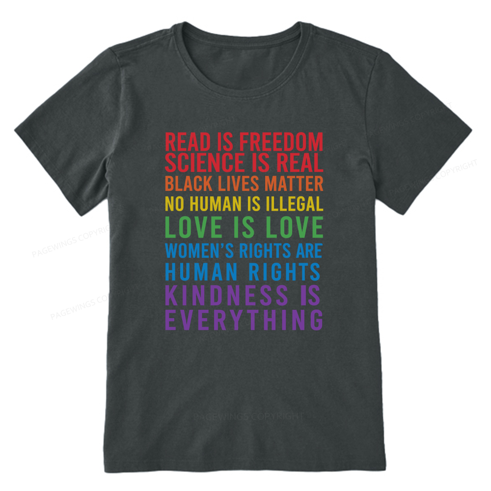 Pagewings Read Is Freedom15951 Bookish Unisex Classic T-shirt