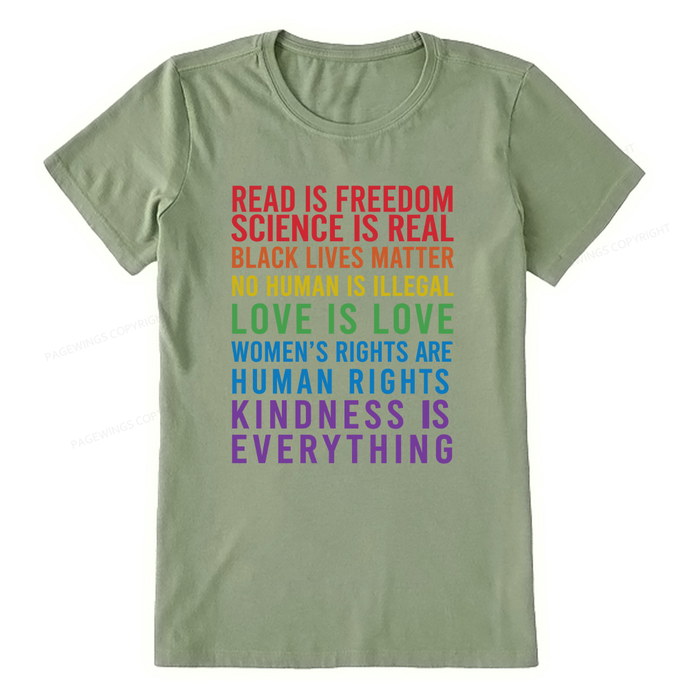 Pagewings Read Is Freedom15951 Bookish Unisex Classic T-shirt