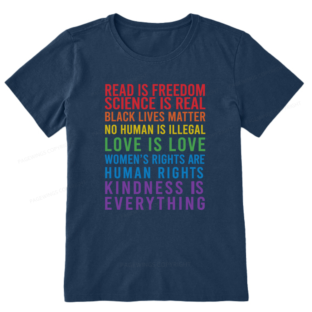 Pagewings Read Is Freedom15951 Bookish Unisex Classic T-shirt