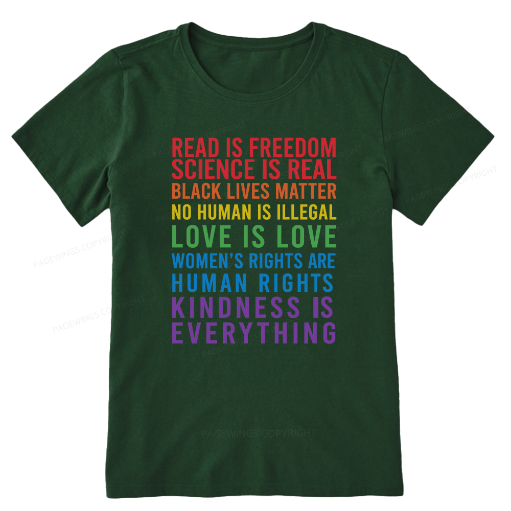 Pagewings Read Is Freedom15951 Bookish Unisex Classic T-shirt