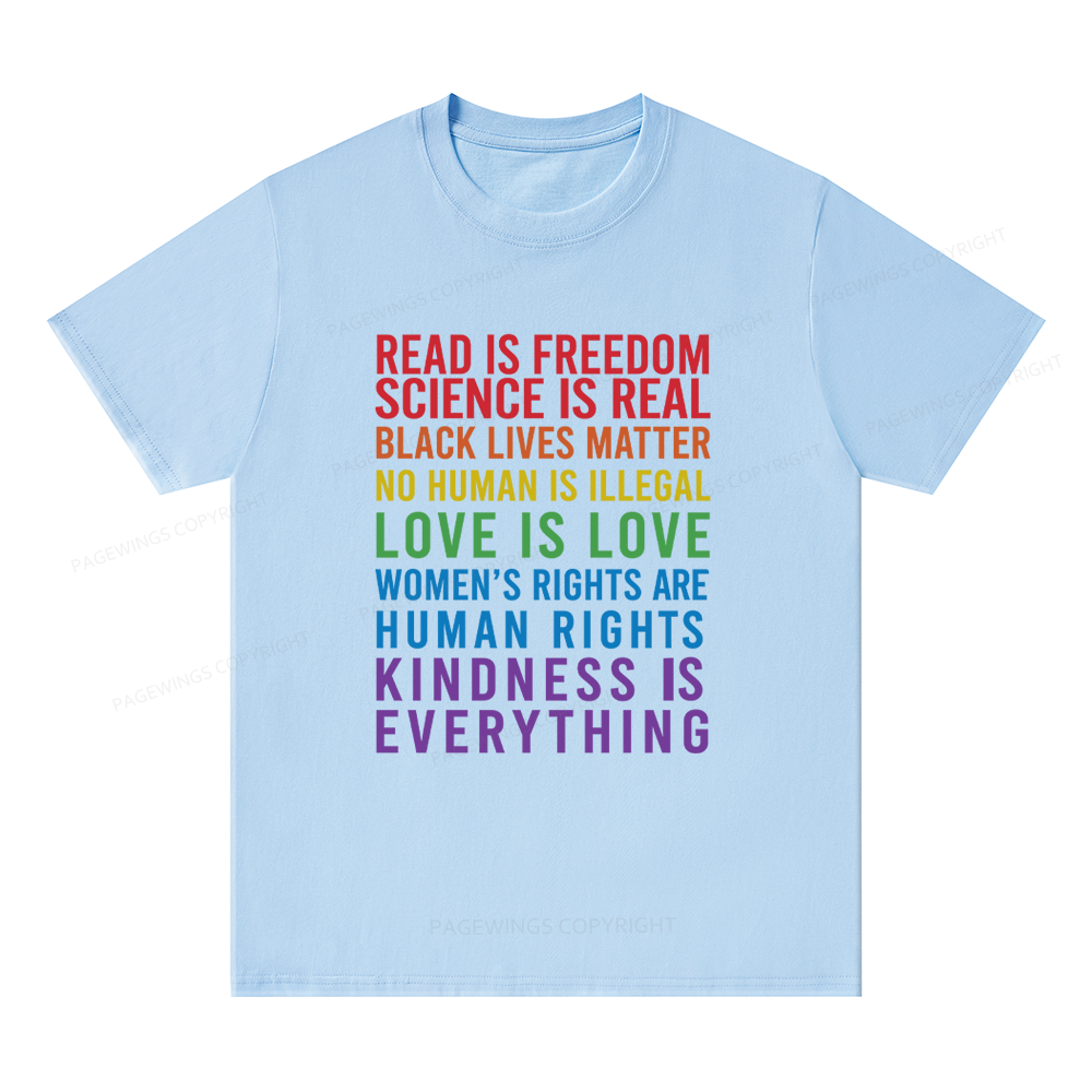 Pagewings Read Is Freedom15951 Bookish Unisex Classic T-shirt