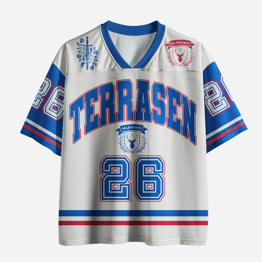 Pagewings Fantasy Reader Unisex Mesh Jersey