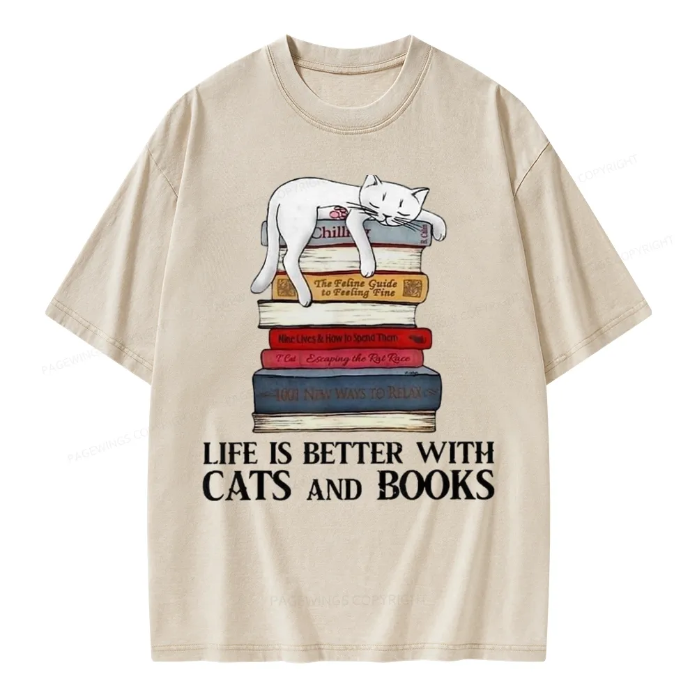 Pagewings Emotionally Attached To Fictional Characters Unisex Washed T