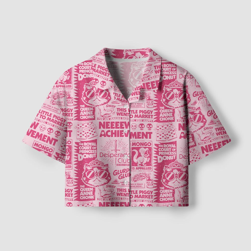Pagewings Sci Fi Book Lover Women's Camp Shirt