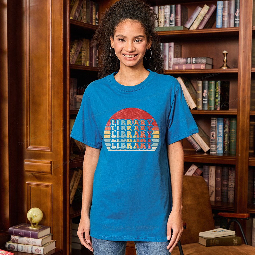 Pagewing Library Book Lover16144 Bookish Unisex Classic T-shirt