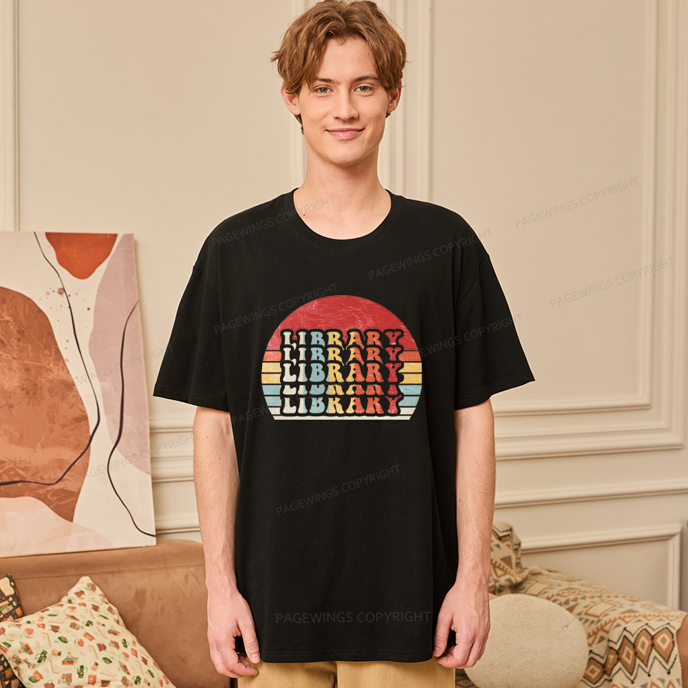 Pagewing Library Book Lover16144 Bookish Unisex Classic T-shirt