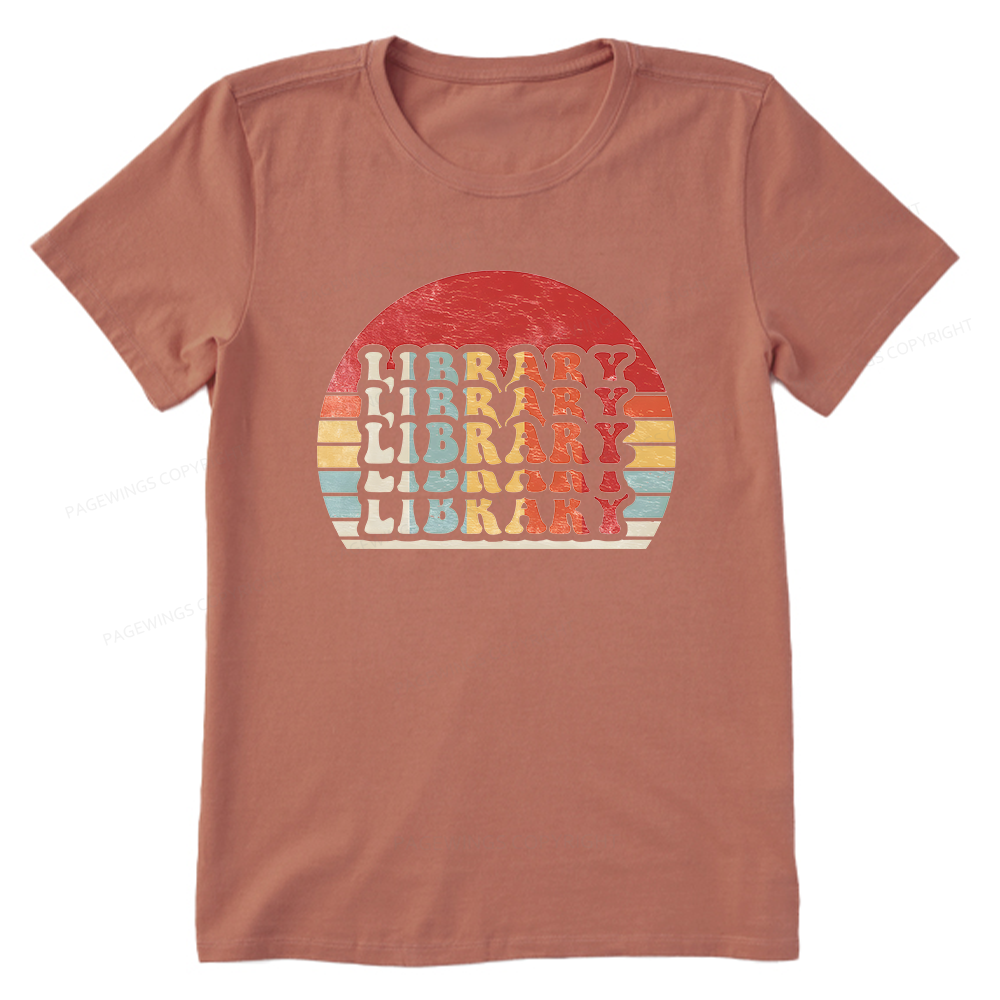 Pagewing Library Book Lover16144 Bookish Unisex Classic T-shirt