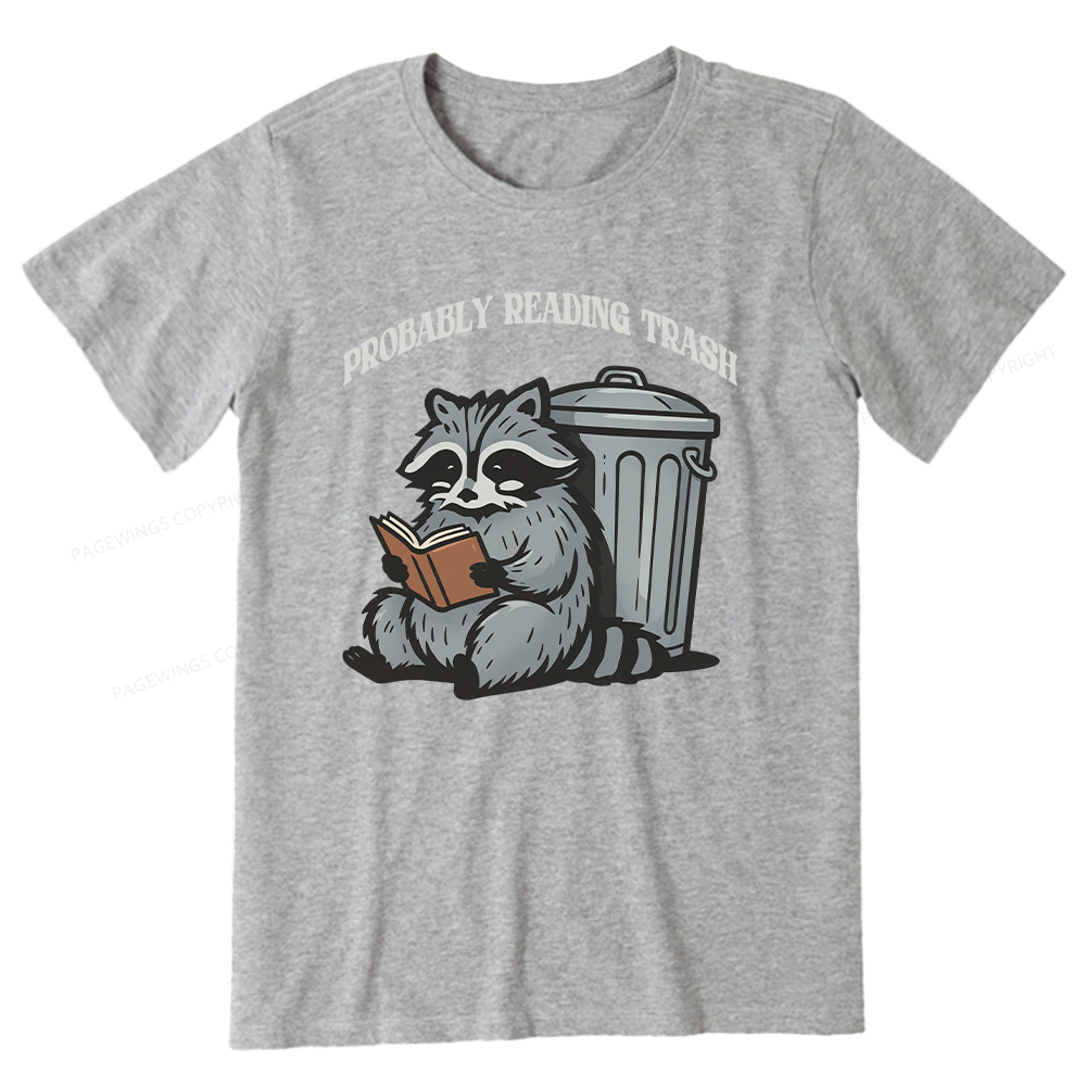 Pagewing Probably Reading Trash16142 Bookish Unisex Classic T-shirt