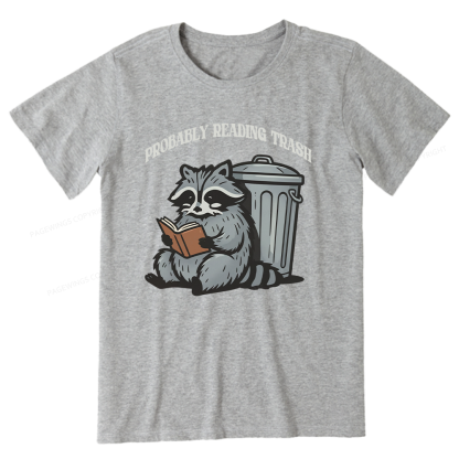 Pagewing Probably Reading Trash16142 Bookish Unisex Classic T-shirt