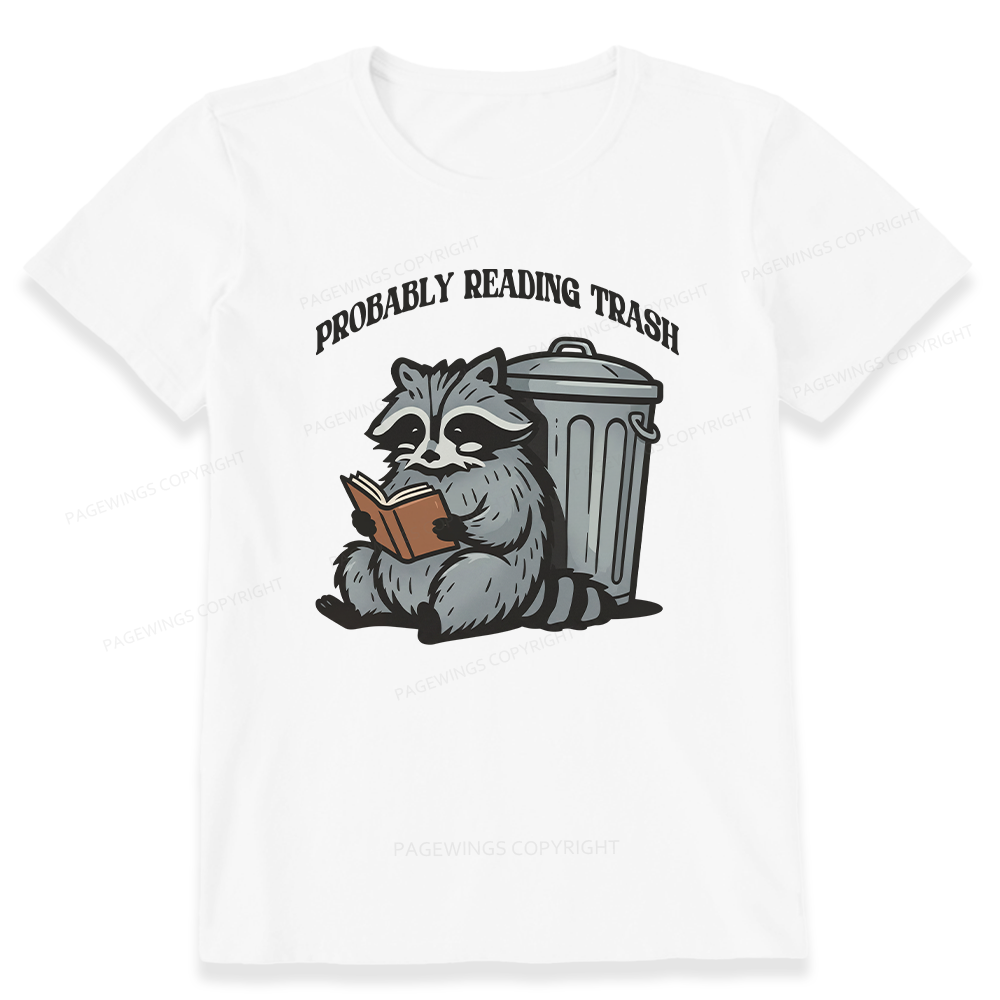 Pagewing Probably Reading Trash16142 Bookish Unisex Classic T-shirt