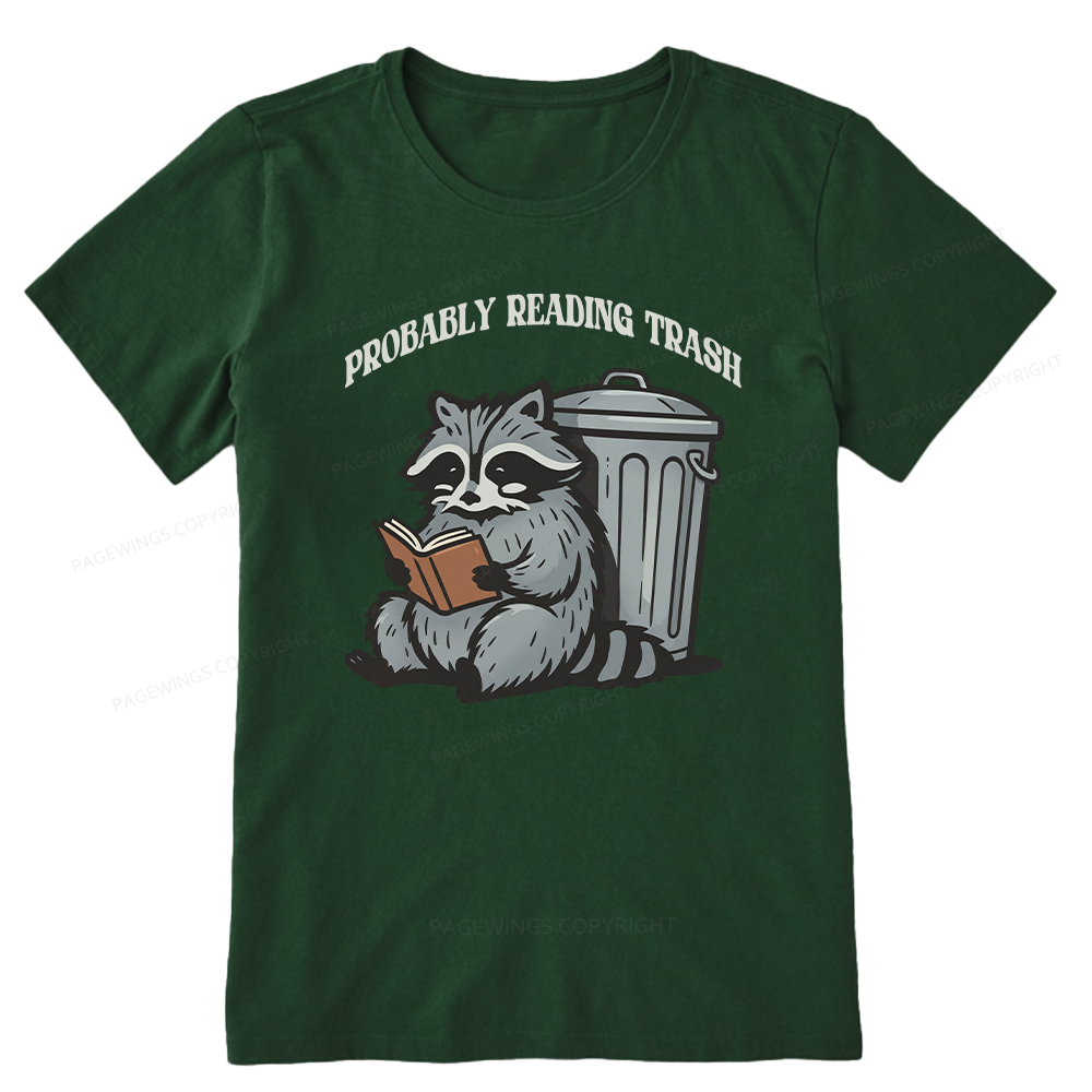 Pagewing Probably Reading Trash16142 Bookish Unisex Classic T-shirt