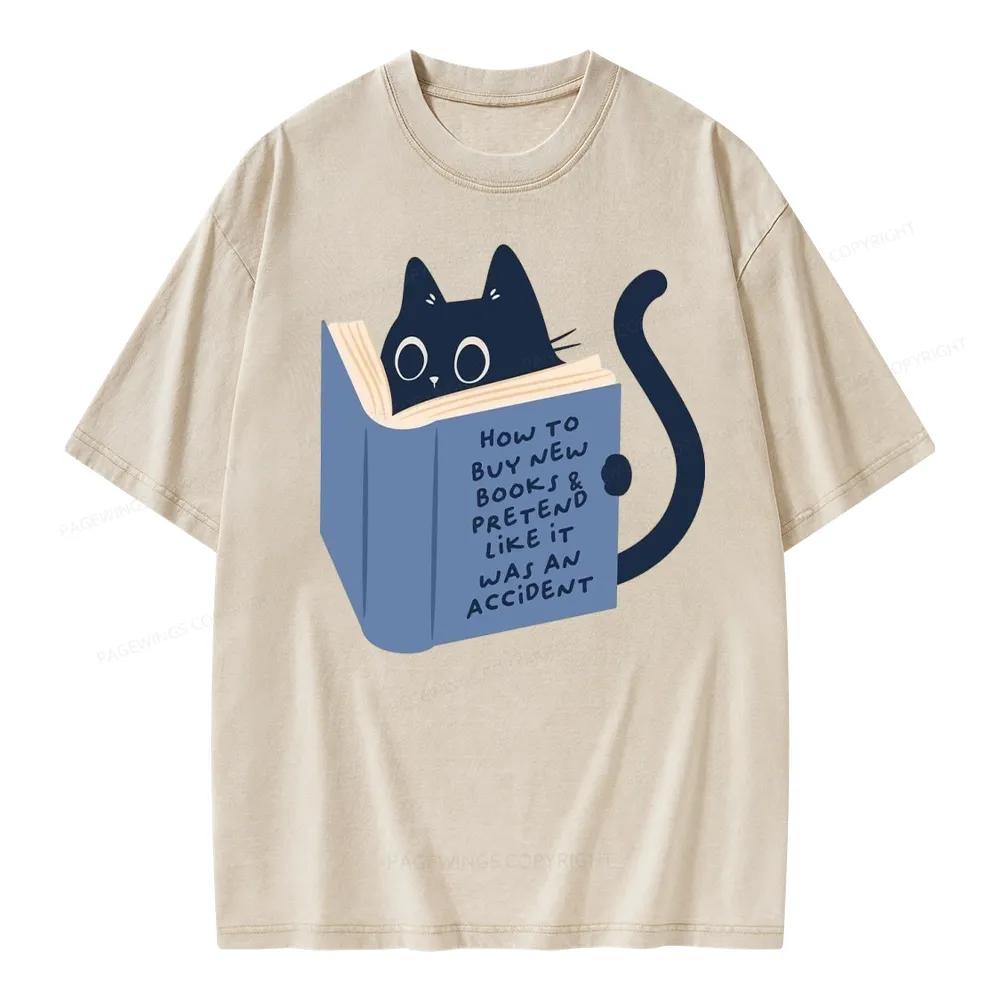 Pagewings Emotionally Attached To Fictional Characters Unisex Washed T