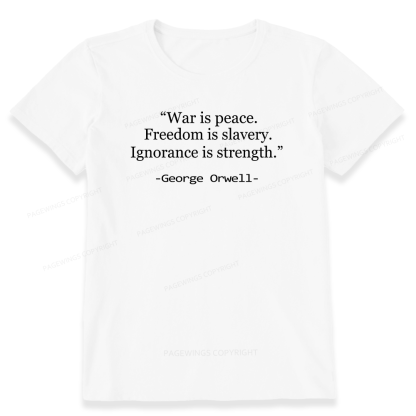 Pagewings Dystopia Quote15957 Bookish Unisex Classic T-shirt