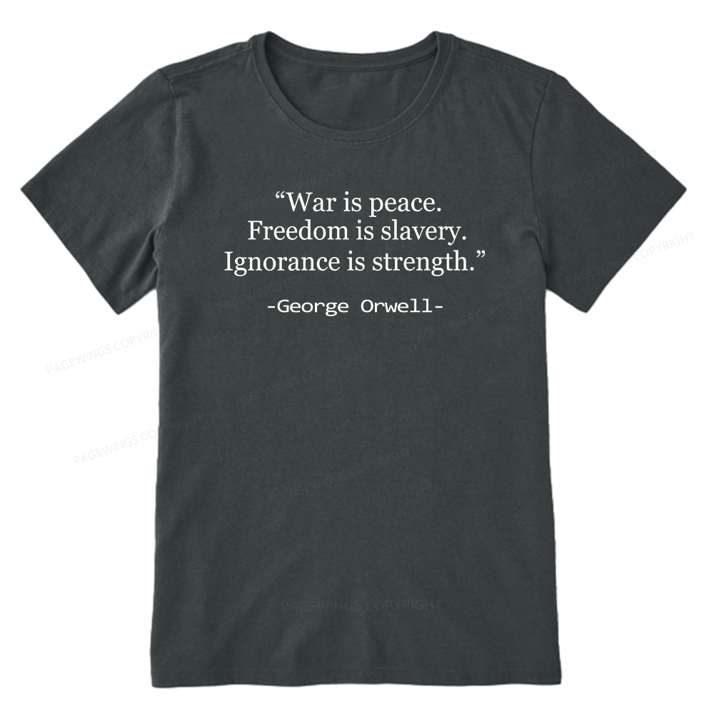 Pagewings Dystopia Quote15957 Bookish Unisex Classic T-shirt