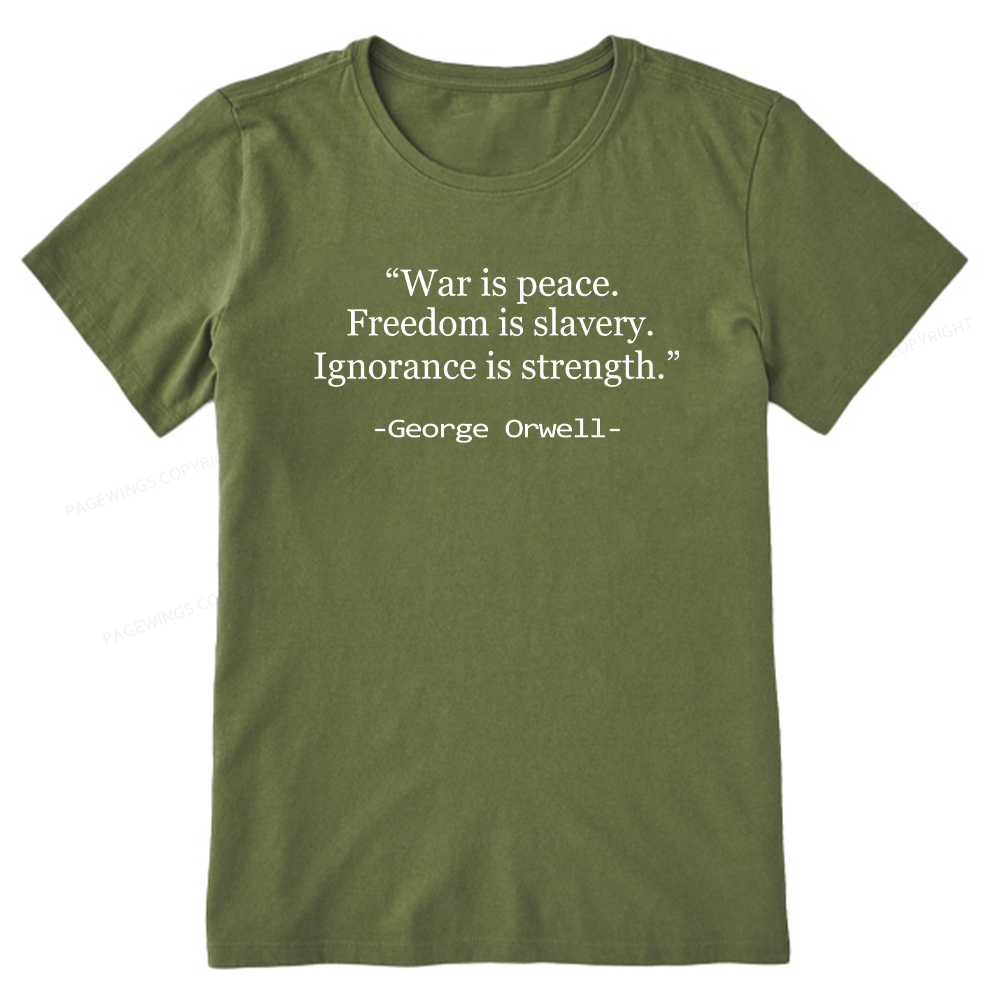 Pagewings Dystopia Quote15957 Bookish Unisex Classic T-shirt