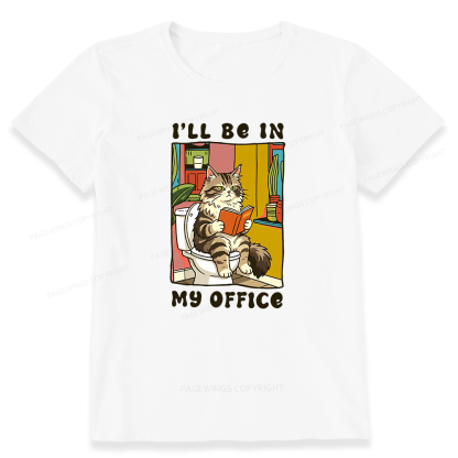 Pagewings I’ll Be In My Office16035 Bookish Unisex Classic T-shirt