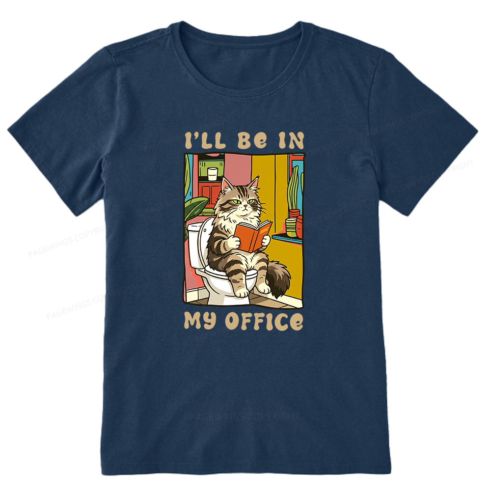 Pagewings I’ll Be In My Office Bookish Unisex Classic T-shirt
