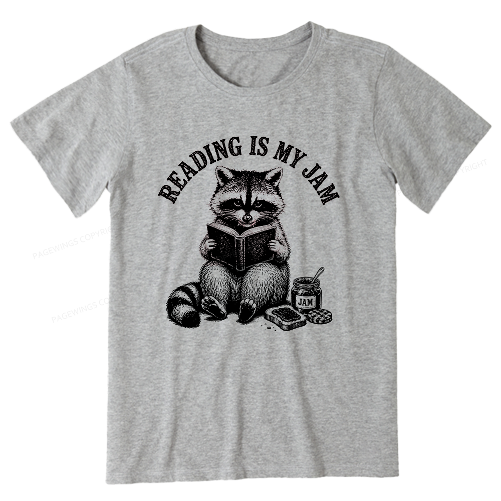 Pagewings Reading Is My Jam16007 Bookish Unisex Classic T-shirt