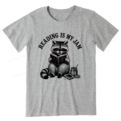 Pagewings Reading Is My Jam16007 Bookish Unisex Classic T-shirt