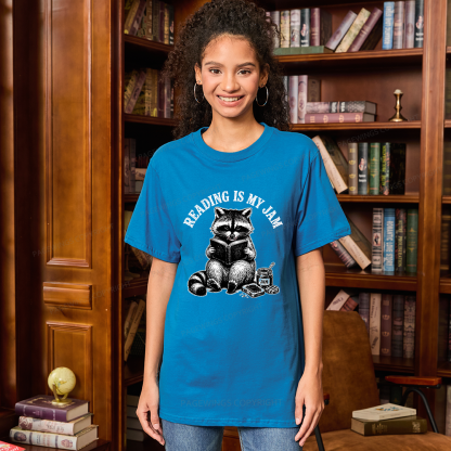Pagewings Reading Is My Jam16007 Bookish Unisex Classic T-shirt