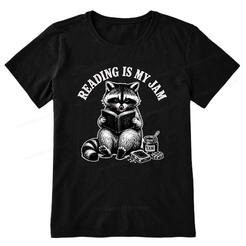 Pagewings Reading Is My Jam16007 Bookish Unisex Classic T-shirt