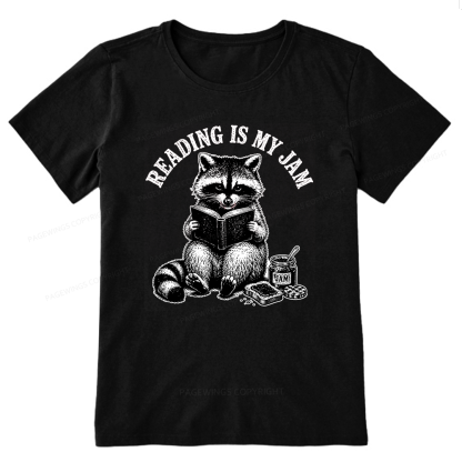 Pagewings Reading Is My Jam16007 Bookish Unisex Classic T-shirt