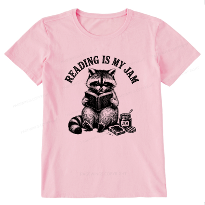 Pagewings Reading Is My Jam16007 Bookish Unisex Classic T-shirt