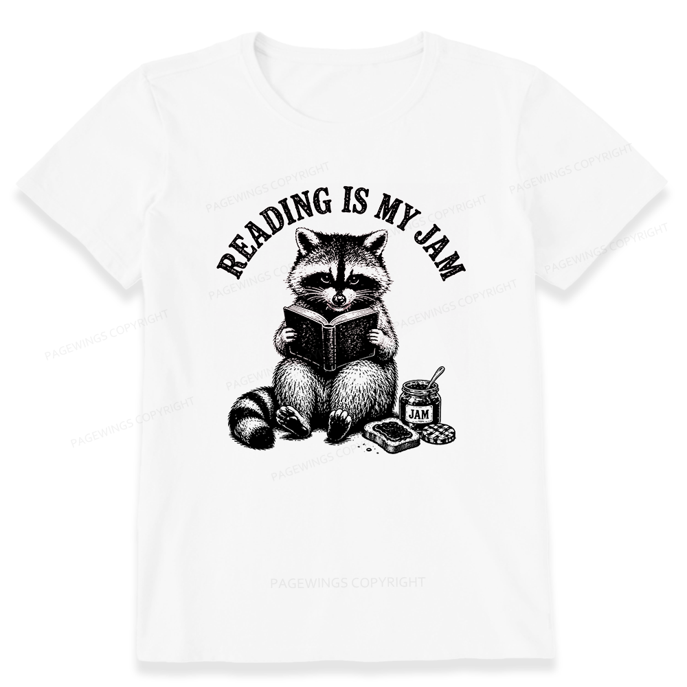 Pagewings Reading Is My Jam16007 Bookish Unisex Classic T-shirt