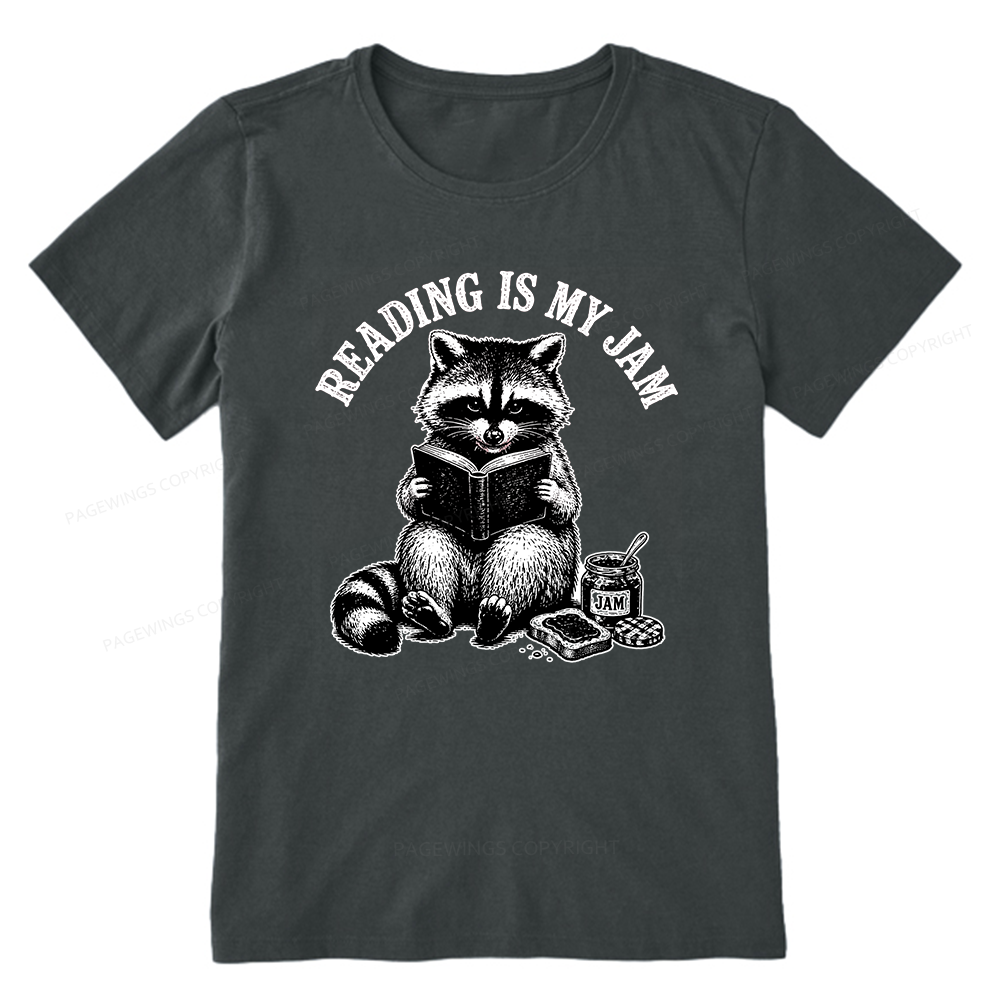 Pagewings Reading Is My Jam16007 Bookish Unisex Classic T-shirt