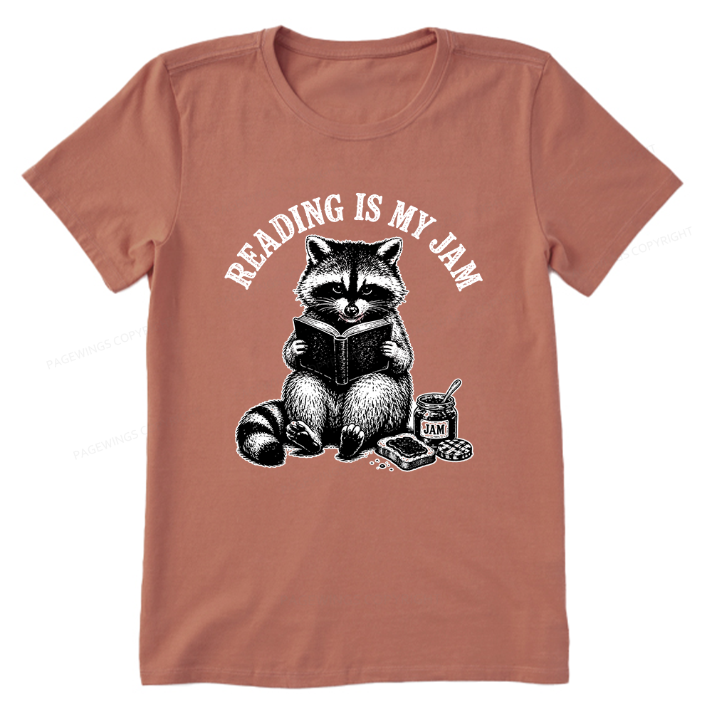 Pagewings Reading Is My Jam16007 Bookish Unisex Classic T-shirt