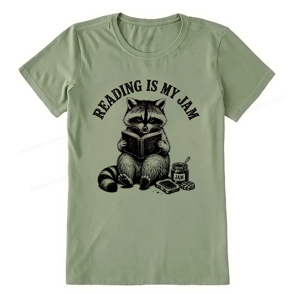 Pagewings Reading Is My Jam16007 Bookish Unisex Classic T-shirt