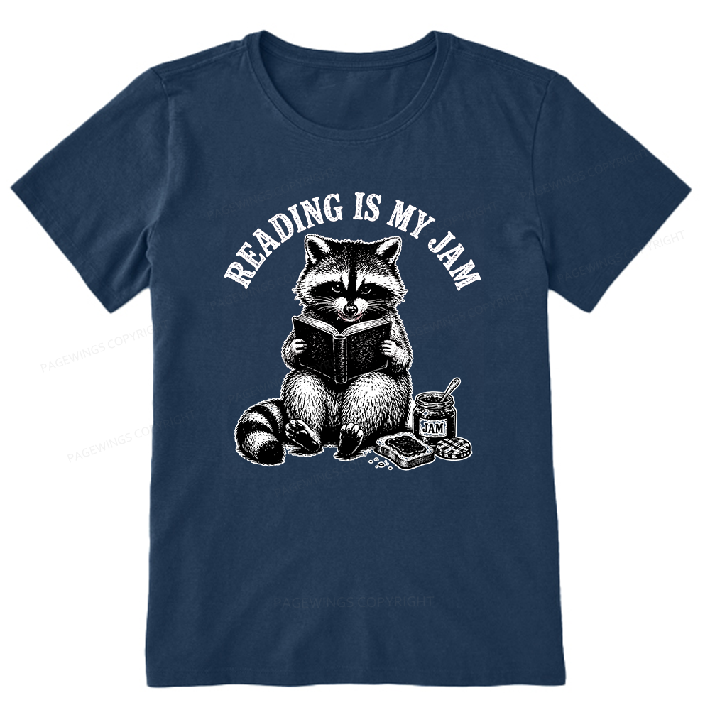 Pagewings Reading Is My Jam16007 Bookish Unisex Classic T-shirt
