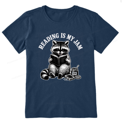 Pagewings Reading Is My Jam16007 Bookish Unisex Classic T-shirt