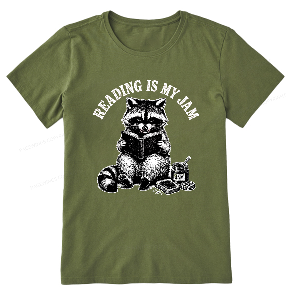 Pagewings Reading Is My Jam16007 Bookish Unisex Classic T-shirt