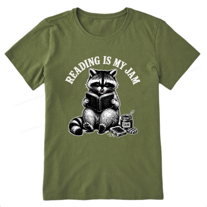 Pagewings Reading Is My Jam16007 Bookish Unisex Classic T-shirt