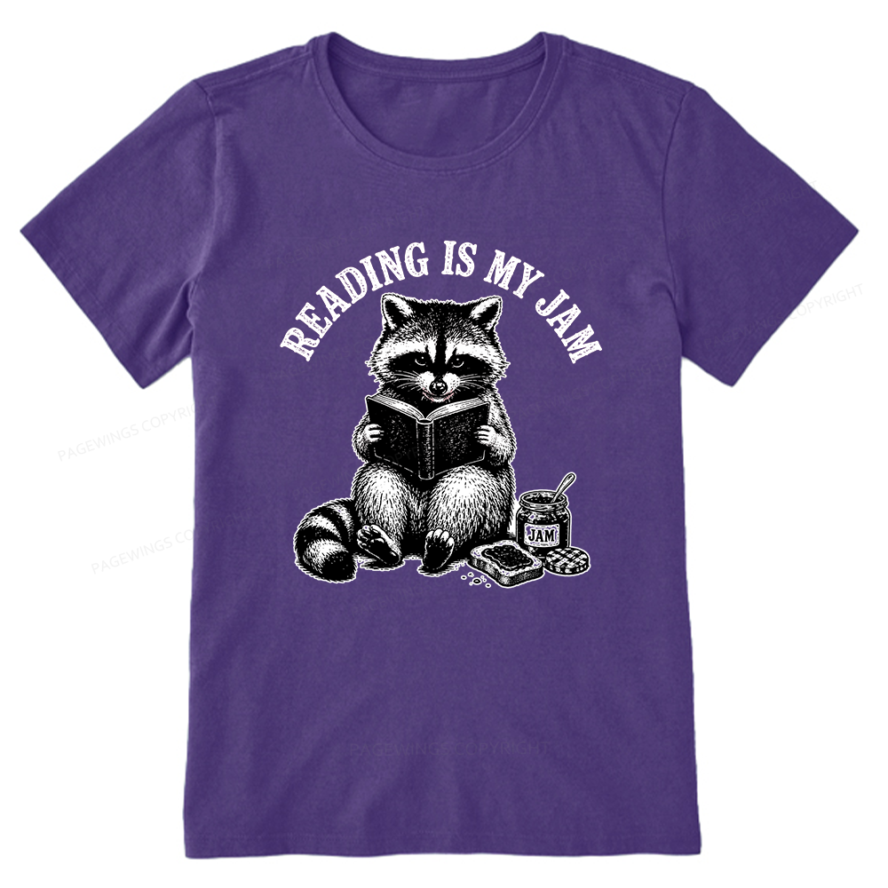 Pagewings Reading Is My Jam16007 Bookish Unisex Classic T-shirt