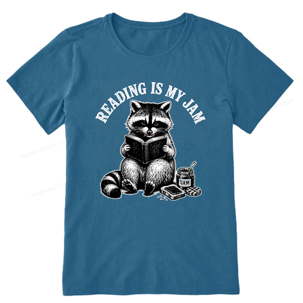 Pagewings Reading Is My Jam16007 Bookish Unisex Classic T-shirt